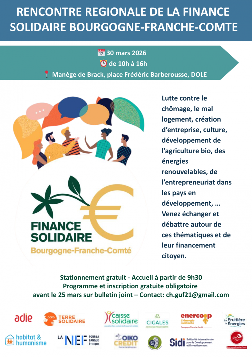 Rencontre Regionale Finance Solidaire